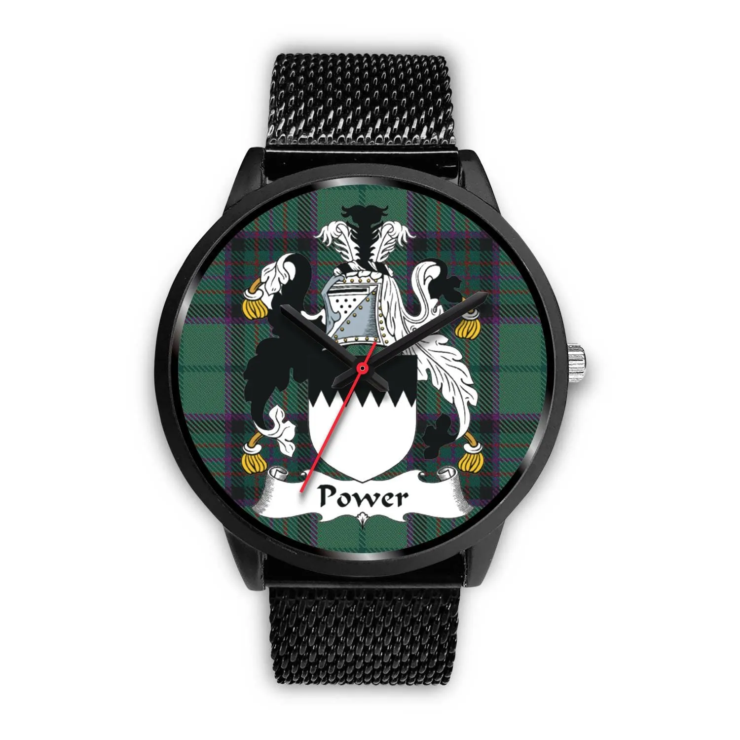 Power Clan Badge Tartan Black Watch