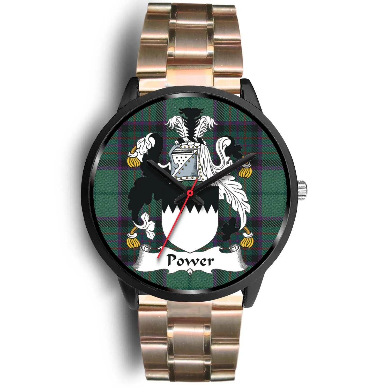 Power Clan Badge Tartan Black Watch