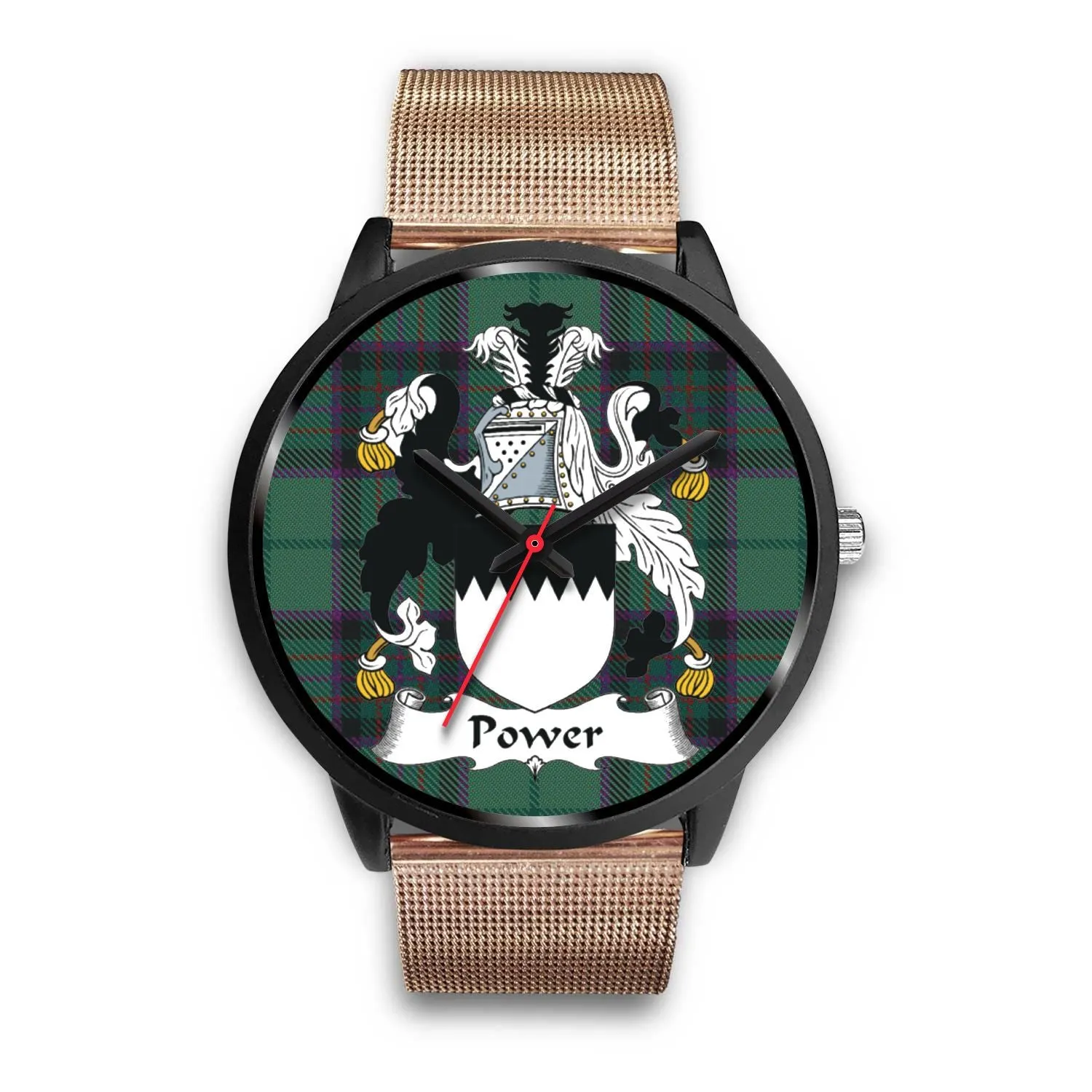 Power Clan Badge Tartan Black Watch
