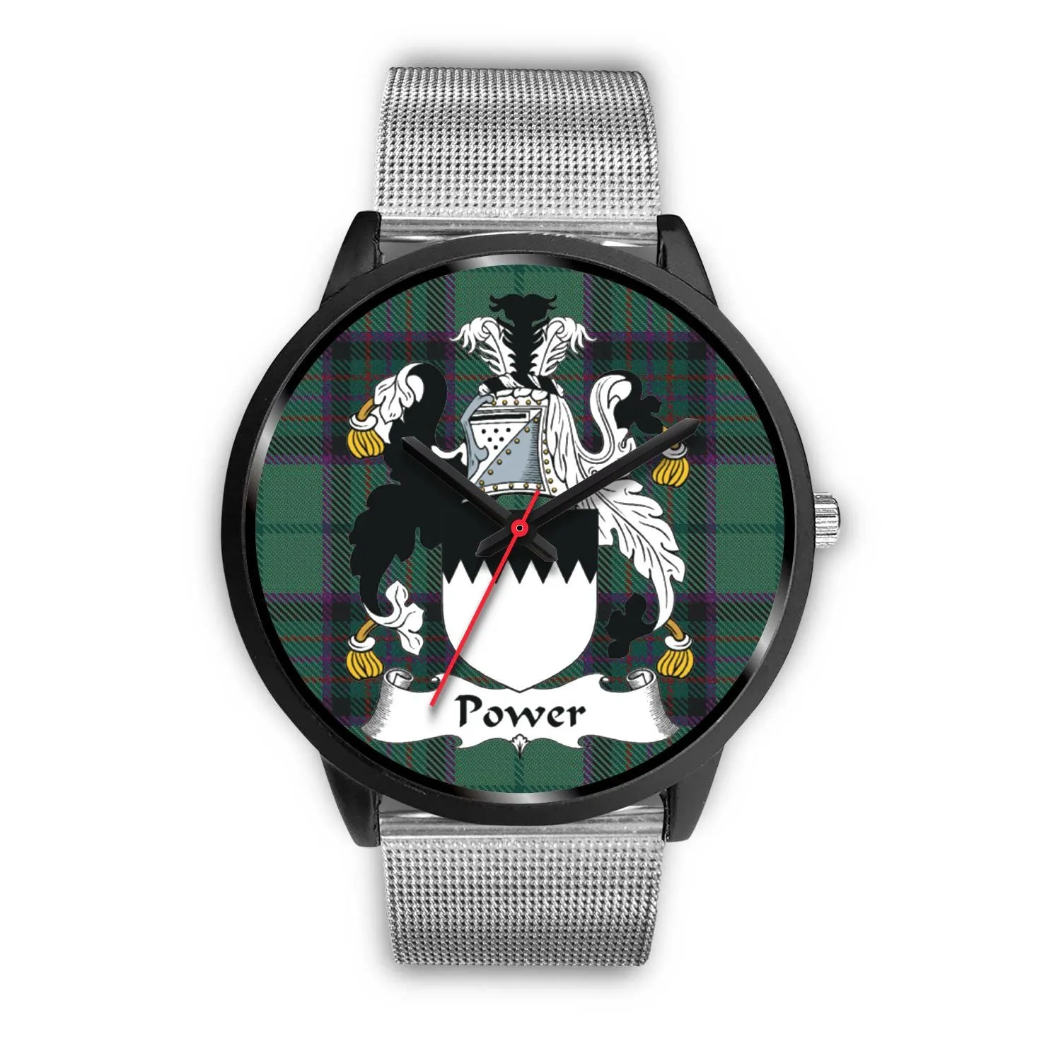 Power Clan Badge Tartan Black Watch
