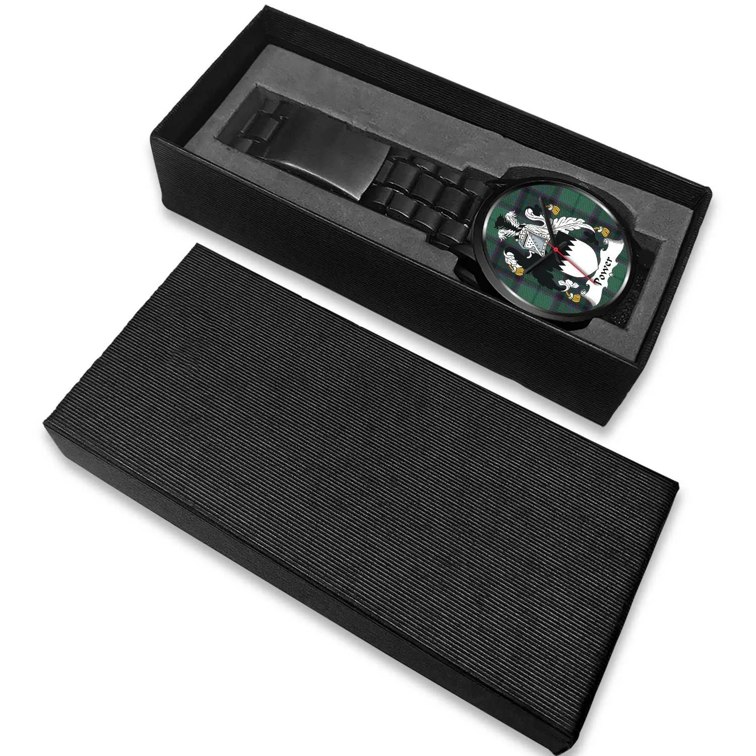 Power Clan Badge Tartan Black Watch