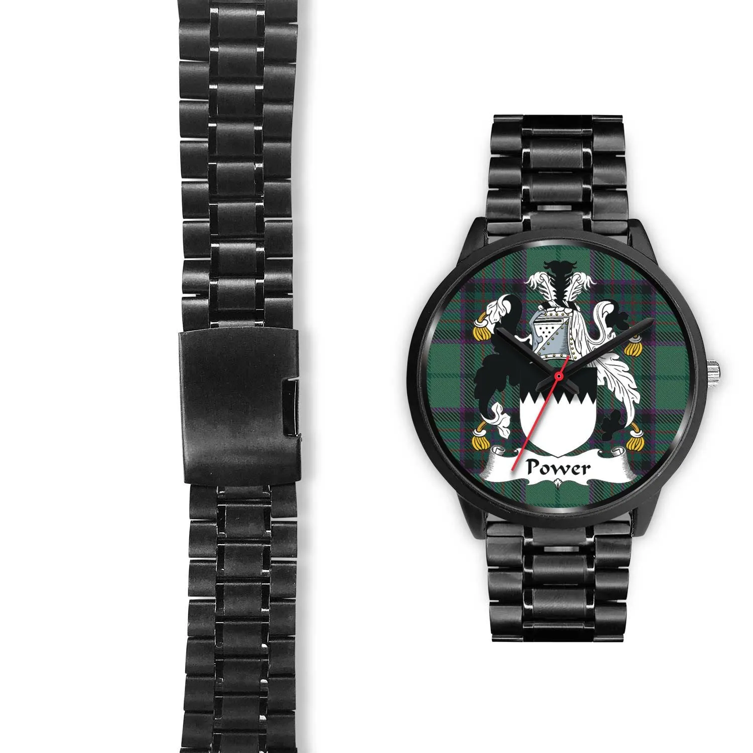 Power Clan Badge Tartan Black Watch