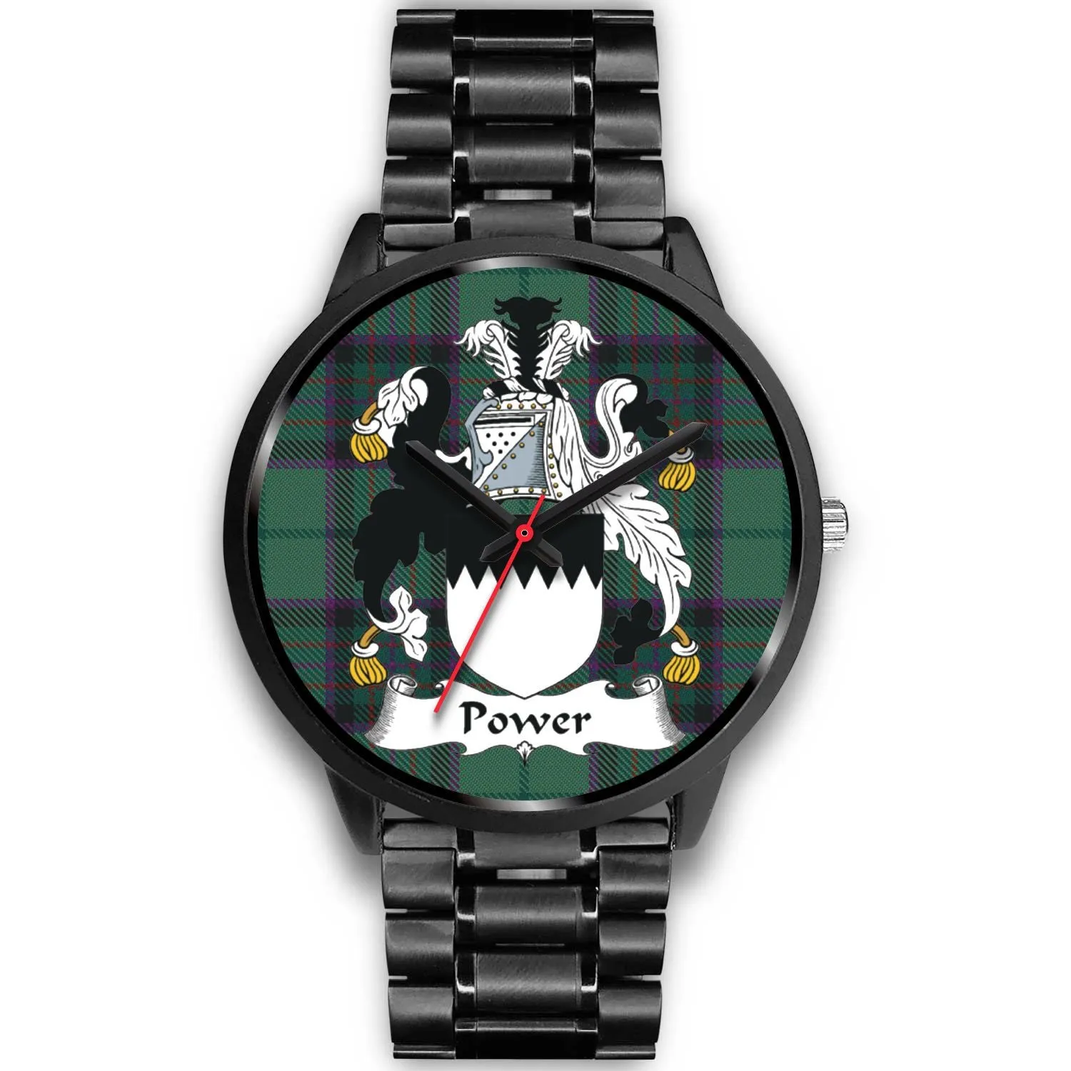 Power Clan Badge Tartan Black Watch