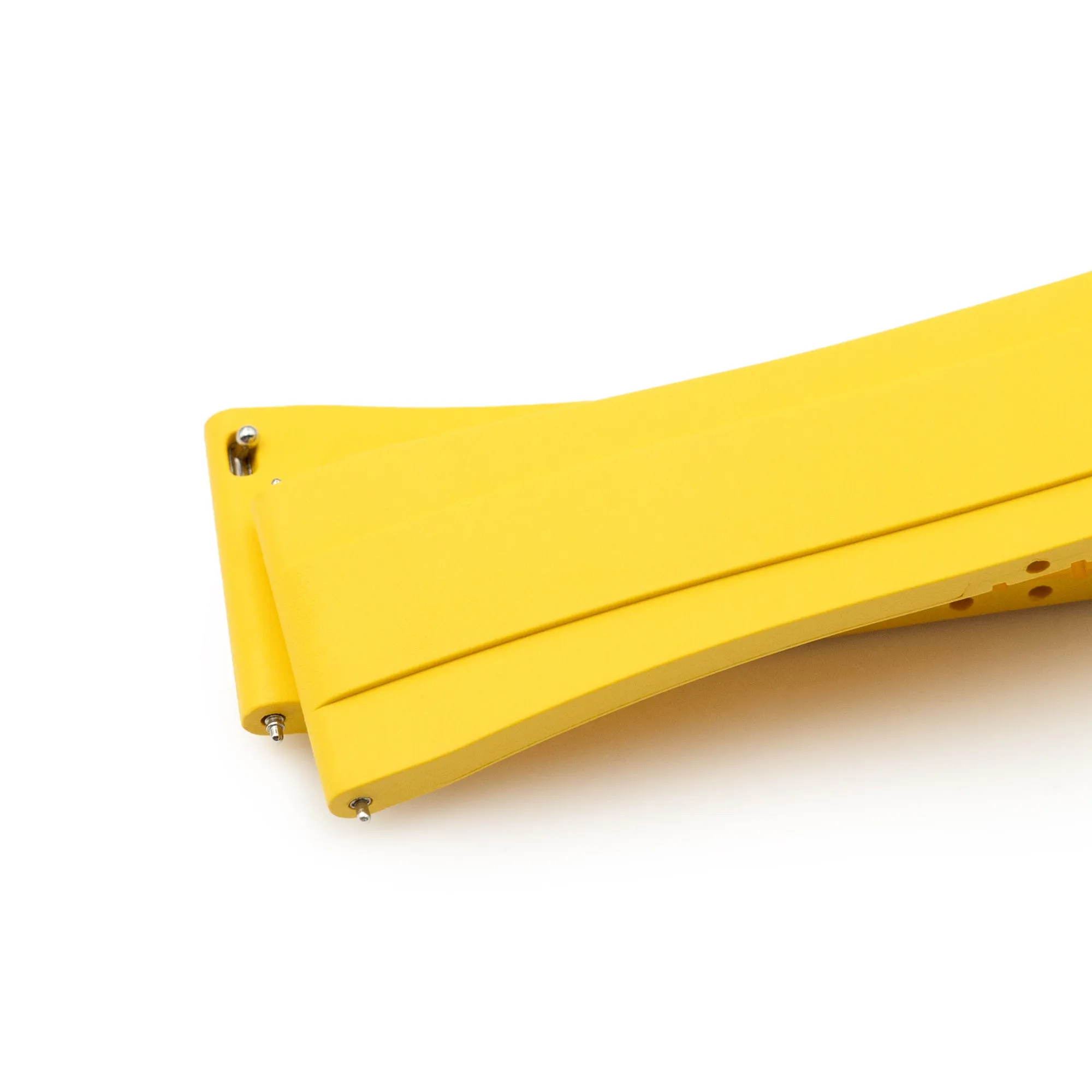 Quick Release FKM27 Yellow FKM Rubber watch strap
