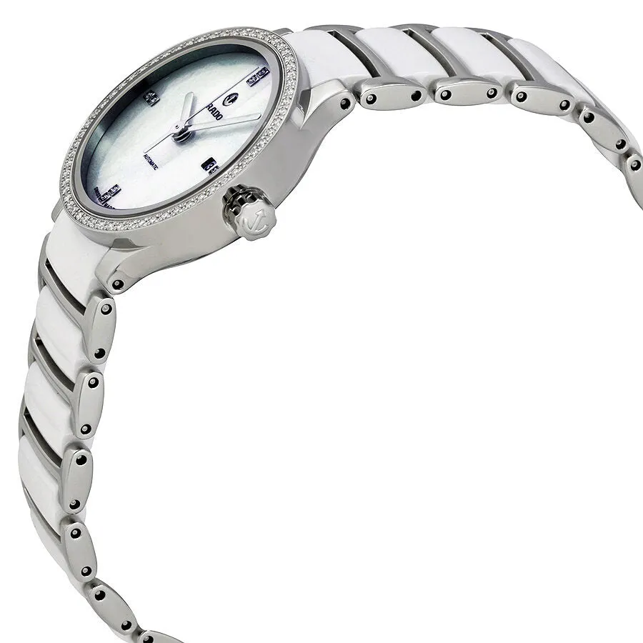 Rado Centrix Automatic Mother of Pearl Diamond Ladies Watch R30160912