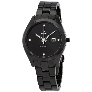 Rado Hyperchrome Automatic Diamond Black Ceramic Ladies Watch R32260702
