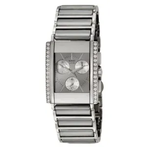 Rado Integral Jubile Chronograph Quartz Diamond Silver Dial Watch R20670102