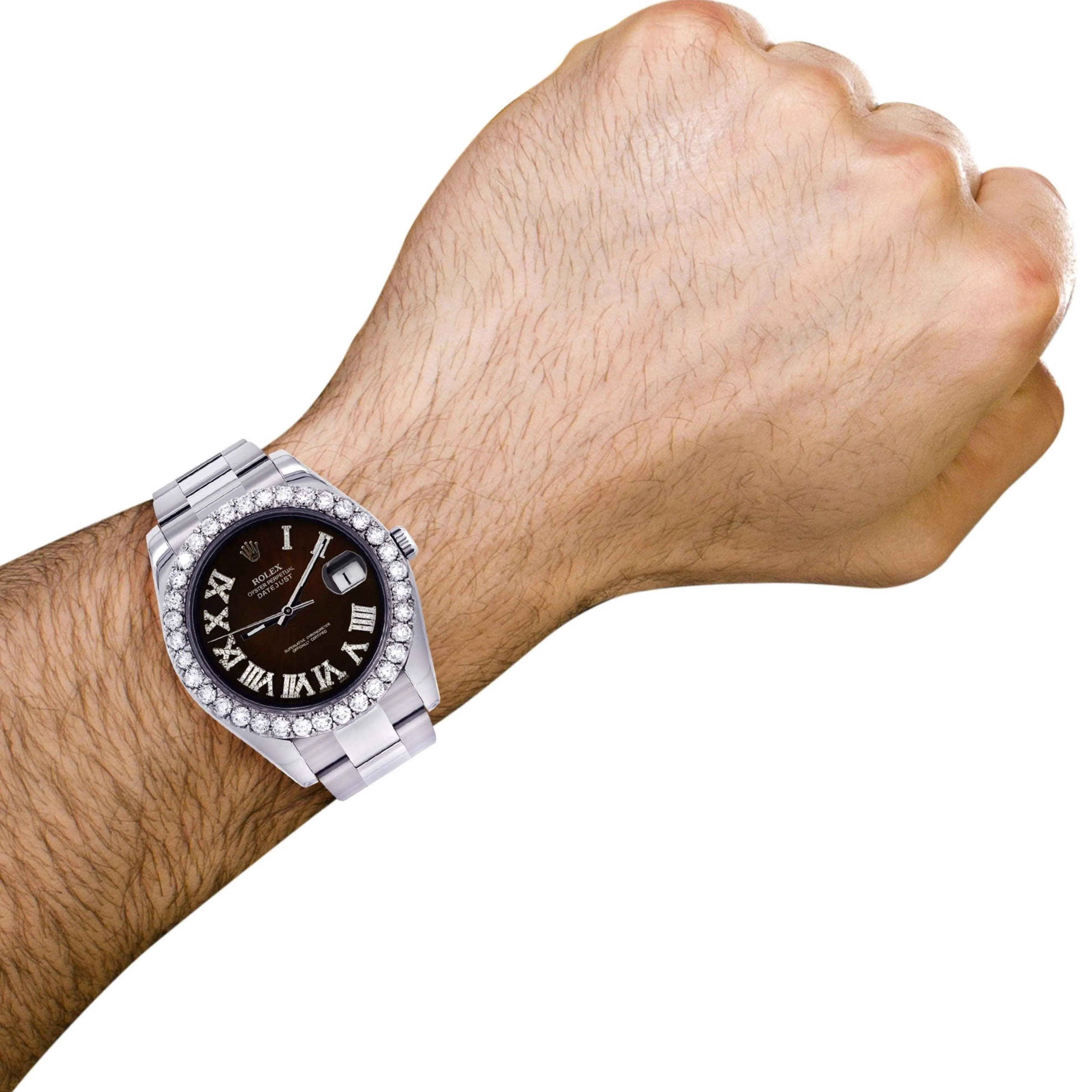 Rolex Datejust II 41mm - Black Chocolate Dial Oyster Band