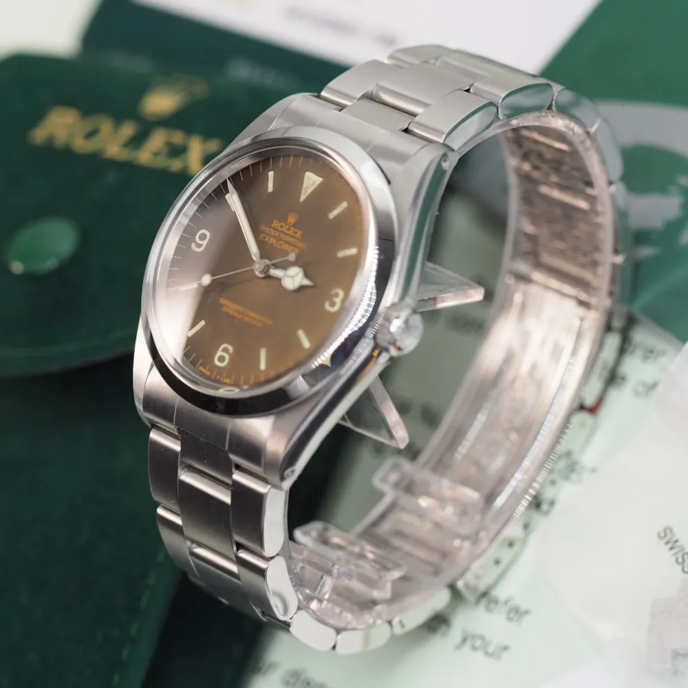 Rolex Explorer 1016 "Tropical Dial" (1965)