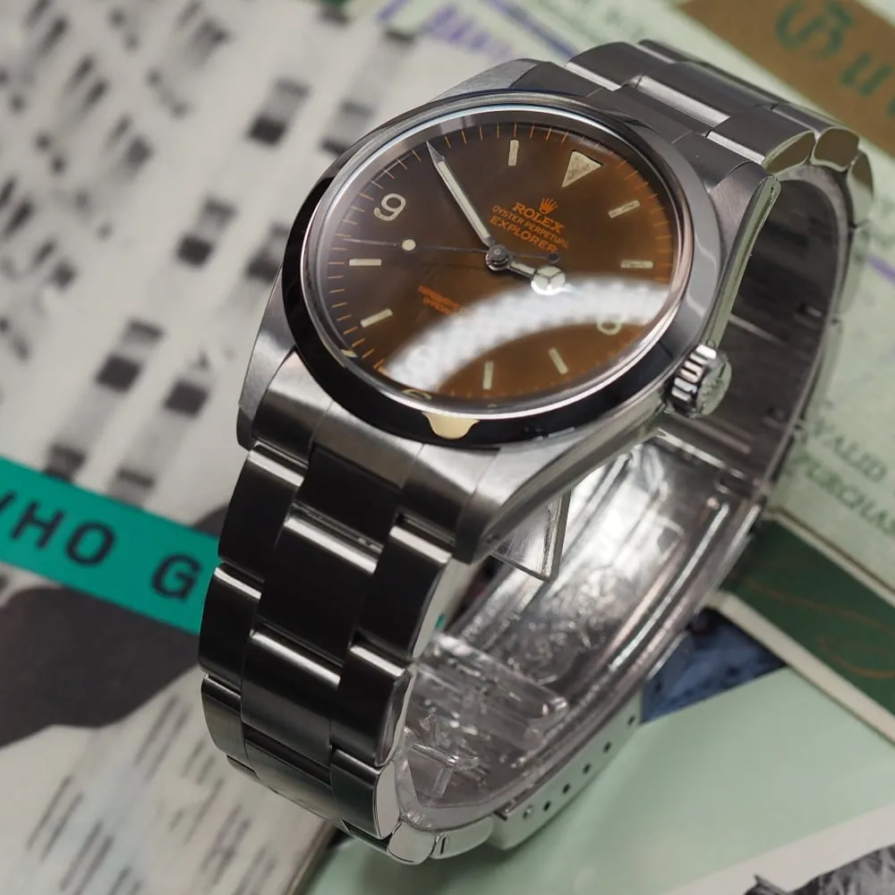 Rolex Explorer 1016 "Tropical Dial" (1965)