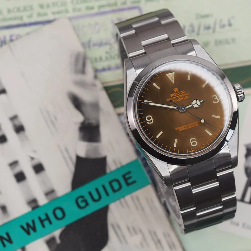 Rolex Explorer 1016 "Tropical Dial" (1965)