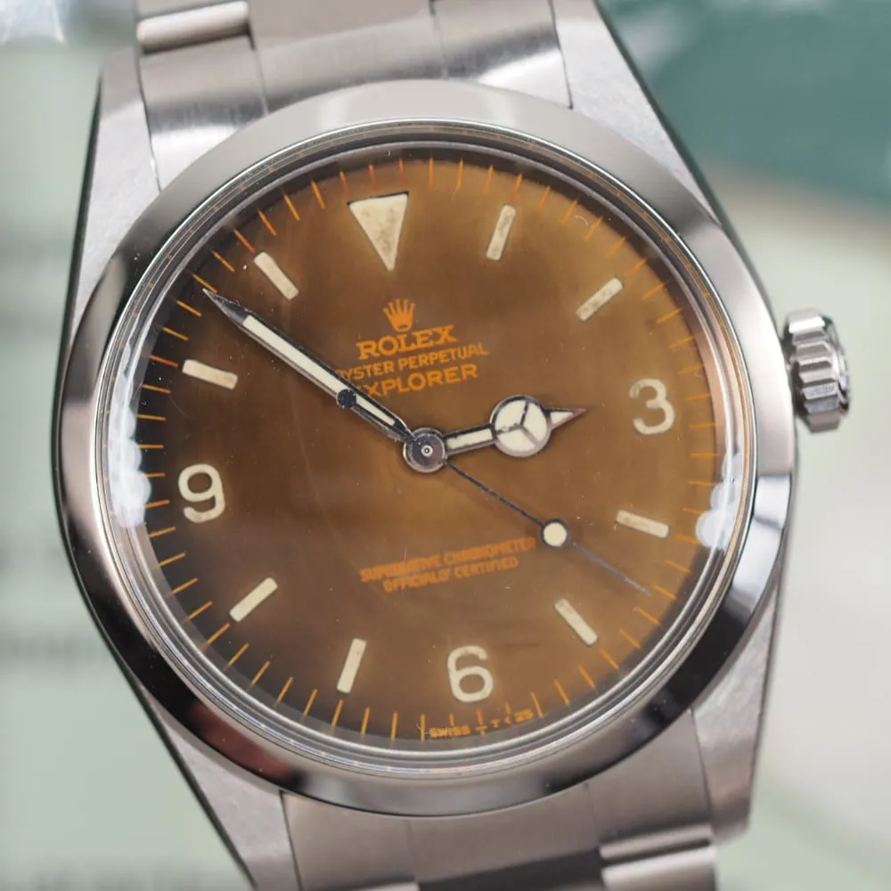 Rolex Explorer 1016 "Tropical Dial" (1965)