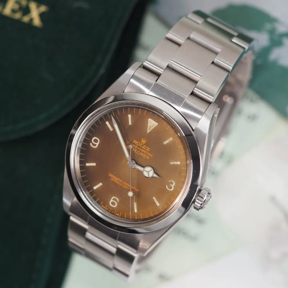 Rolex Explorer 1016 "Tropical Dial" (1965)