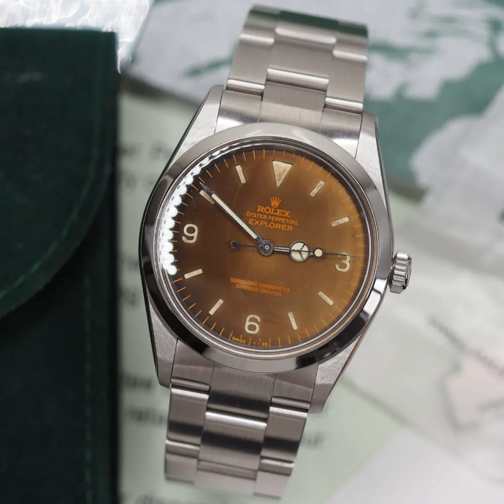 Rolex Explorer 1016 "Tropical Dial" (1965)