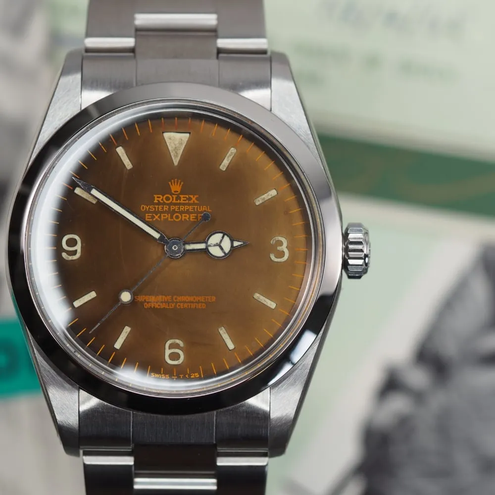Rolex Explorer 1016 "Tropical Dial" (1965)
