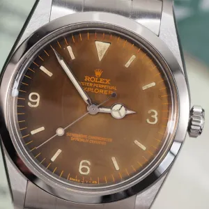 Rolex Explorer 1016 "Tropical Dial" (1965)