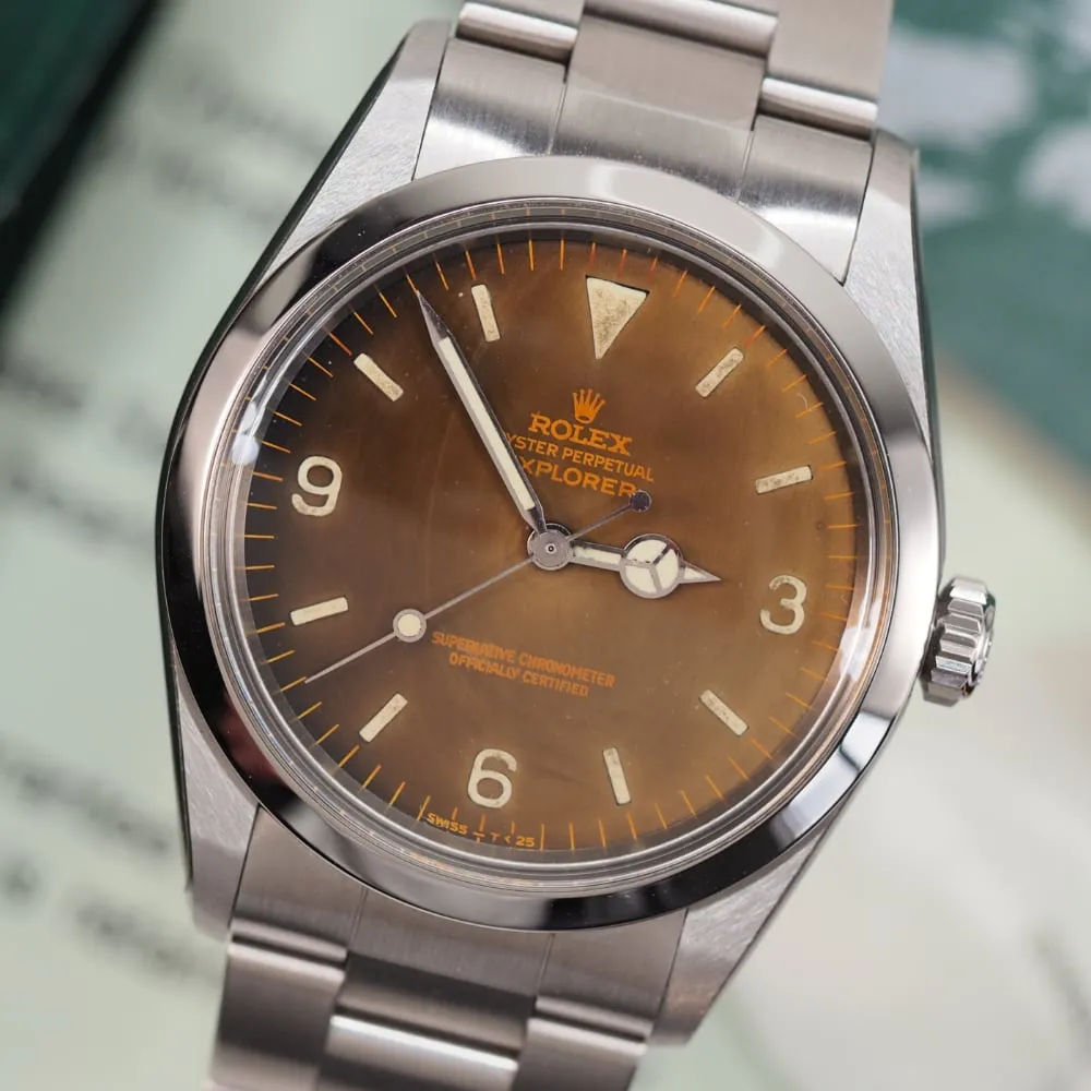 Rolex Explorer 1016 "Tropical Dial" (1965)