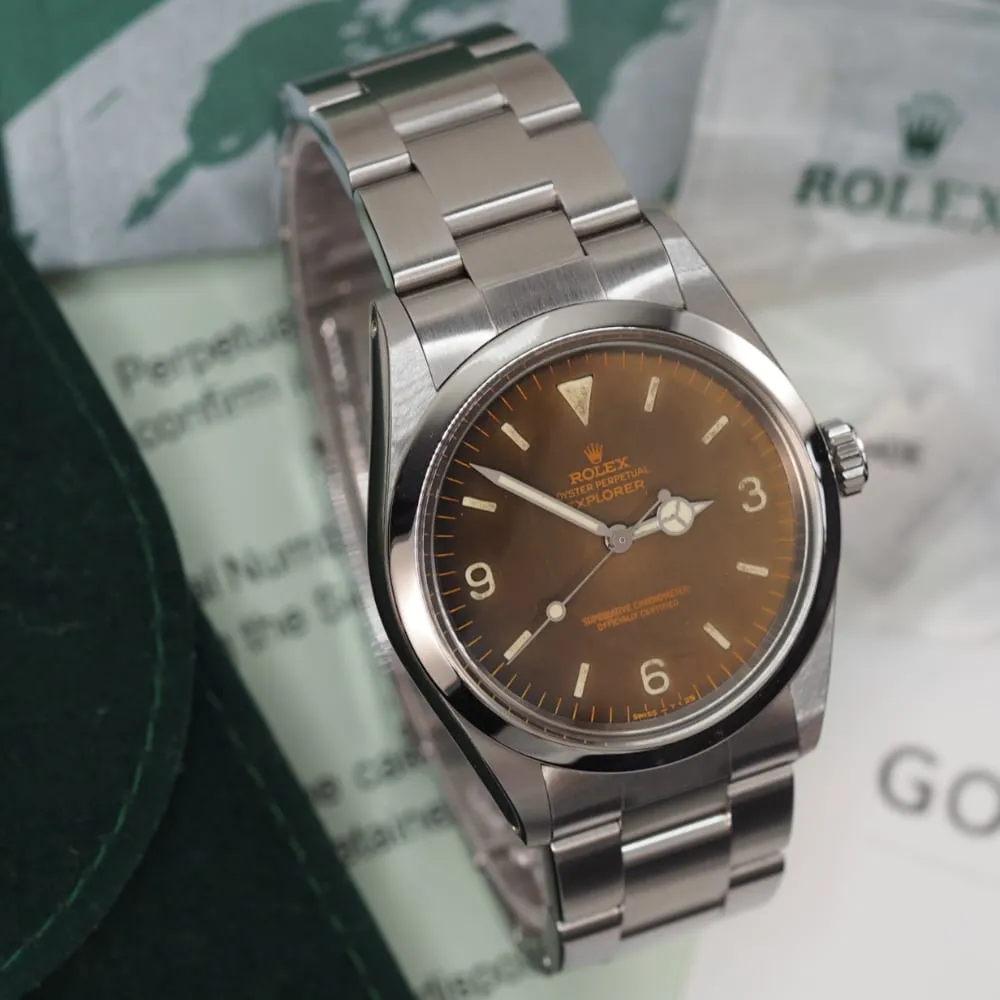 Rolex Explorer 1016 "Tropical Dial" (1965)