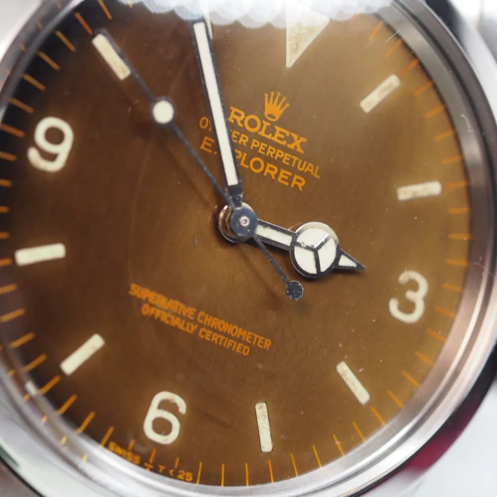Rolex Explorer 1016 "Tropical Dial" (1965)