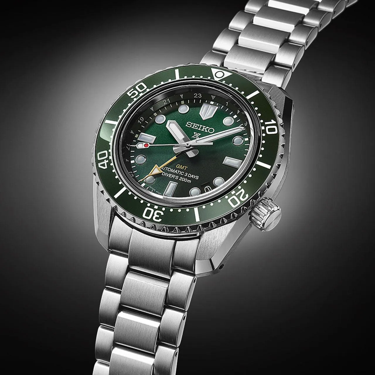 Seiko - SPB381J Prospex ‘Marine Green’ GMT Automatic Watch