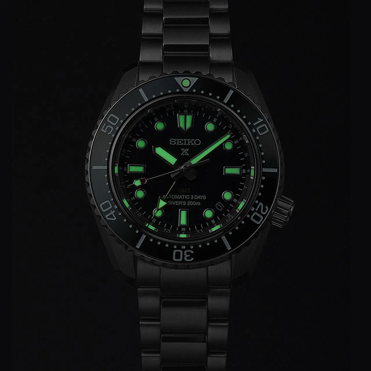 Seiko - SPB381J Prospex ‘Marine Green’ GMT Automatic Watch