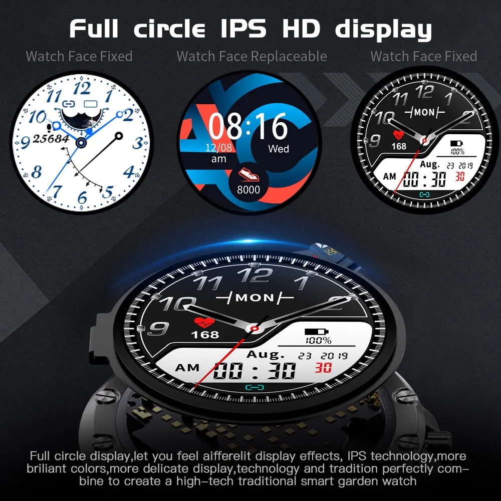 SENBONO S11 smart watch support add watch faces calls SMS reminder swimming sport fitness tracker