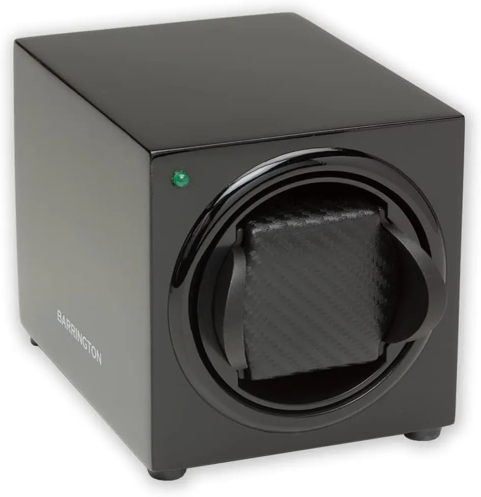 Single Watch Winder for Automatic Watches with Silent Japanese Motor | Watch Winder for Luxury Brands | Adjustable TPD 650-1950 | AC Operated | Battery Backup