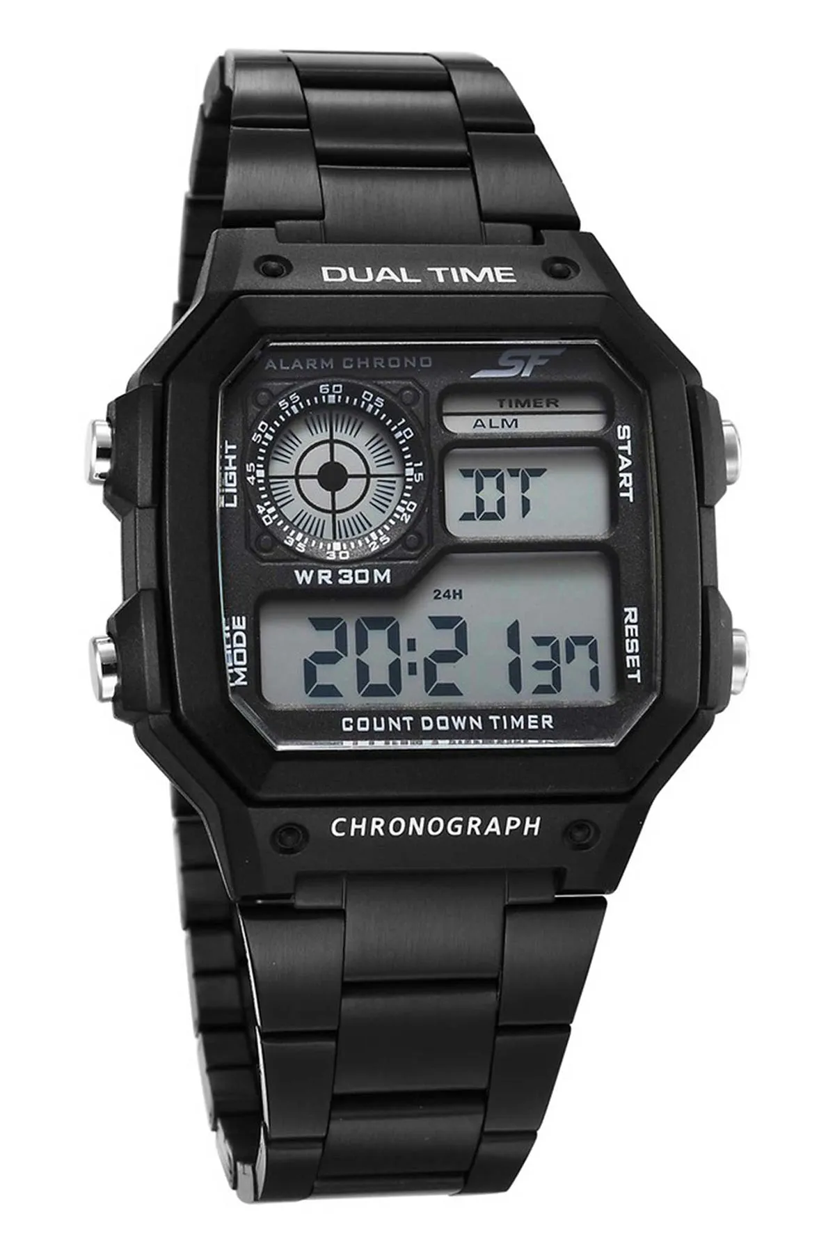 SONATA Unisex Stainless Steel Watch