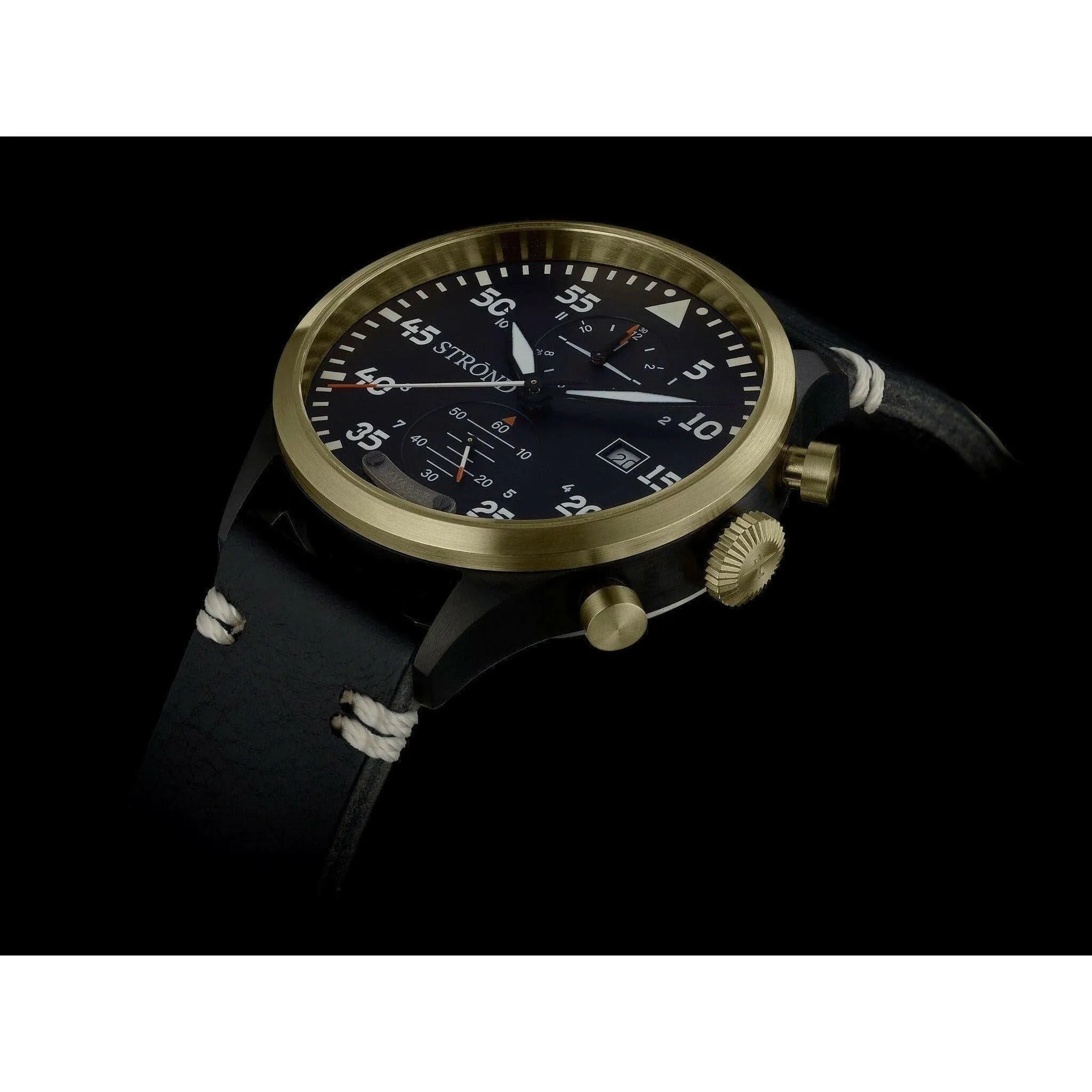 STROND DC3 Mkll All Black & Bronze Watch