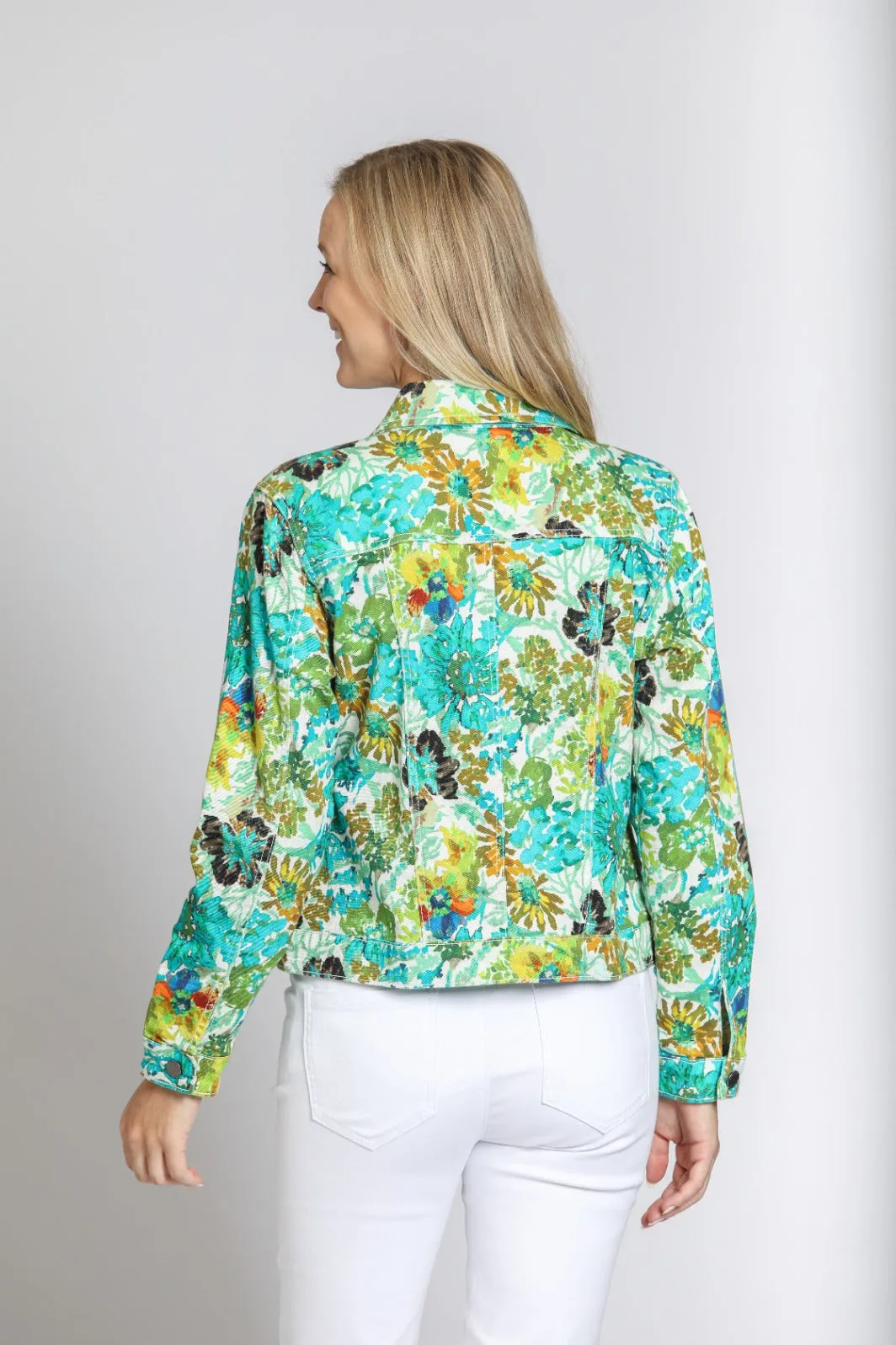 Summer Garden Denim Jacket