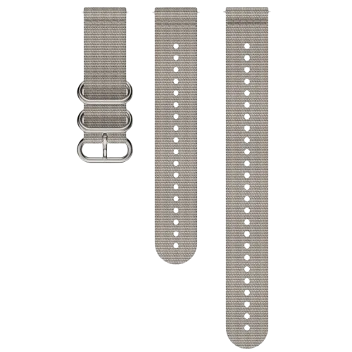Suunto 22mm Explore 1 Textile Strap Sand Gray M L