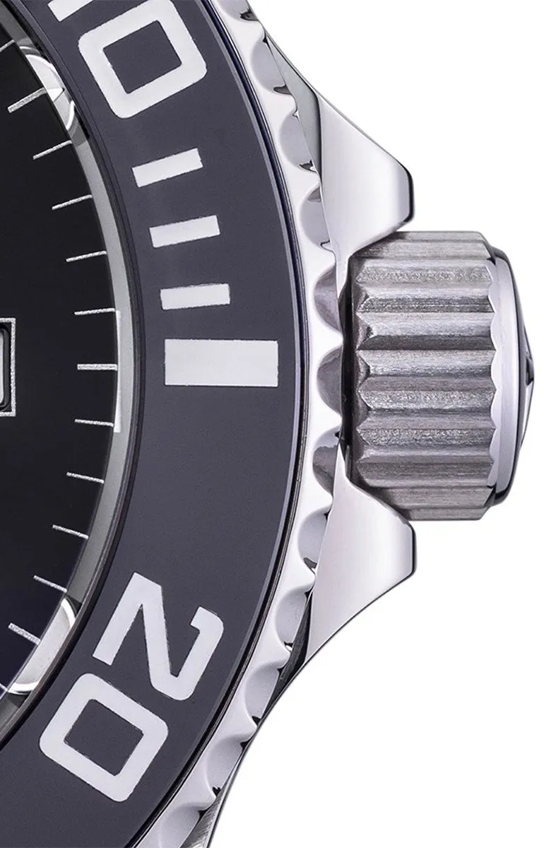 Ternos Professional Automatic 500m Black Diving Watch 16155950