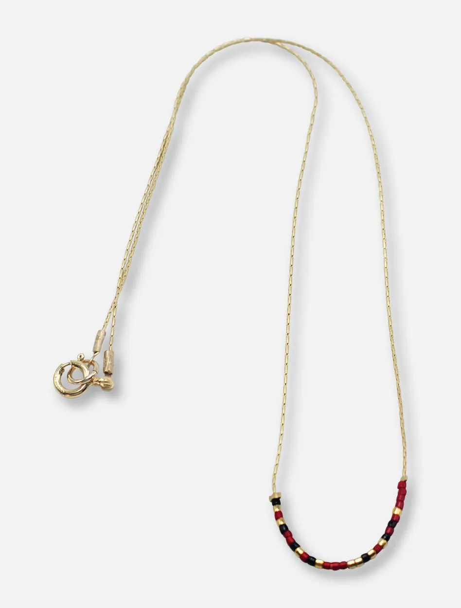 Texas Tech Red Raiders "Sister" Morse Code Necklace