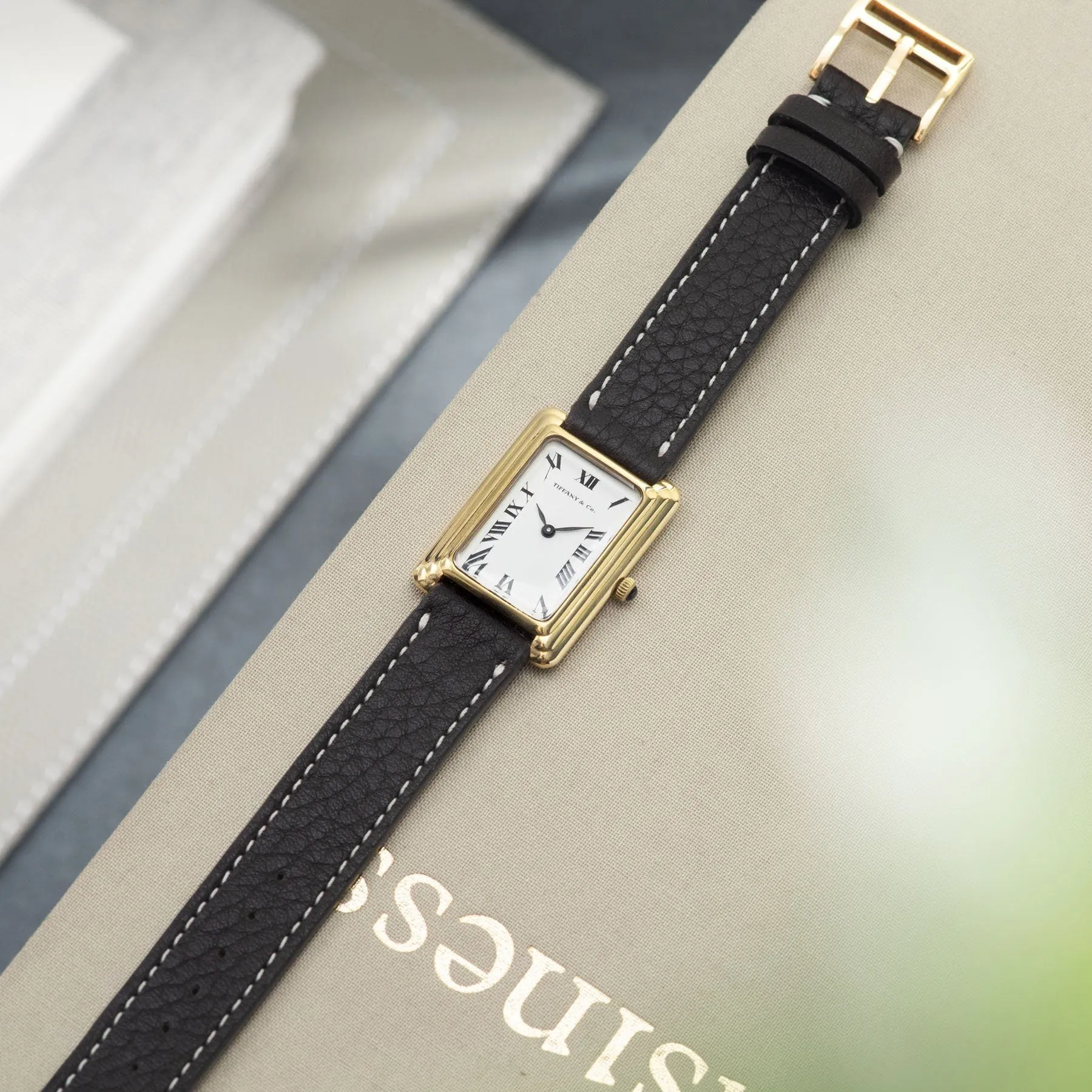 Tiffany & Co 18k Gold Dress Watch
