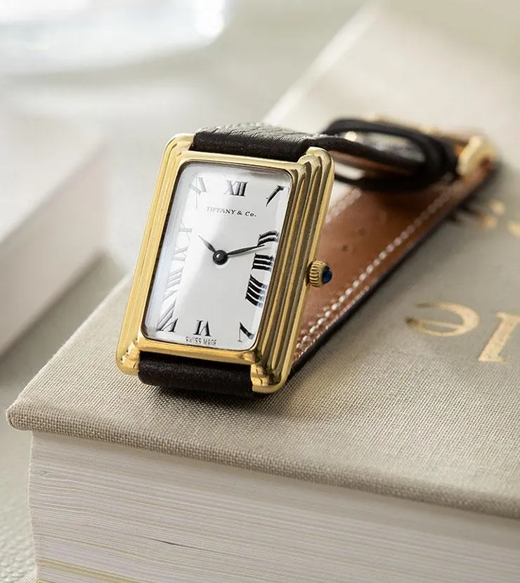 Tiffany & Co 18k Gold Dress Watch
