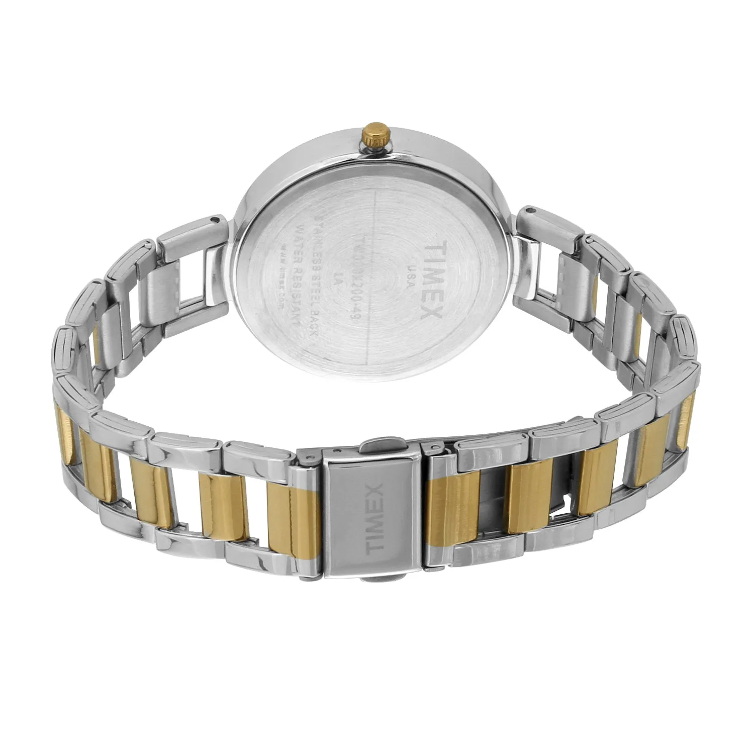 Timex Silver Dial Women Analog Watch - TW000X200