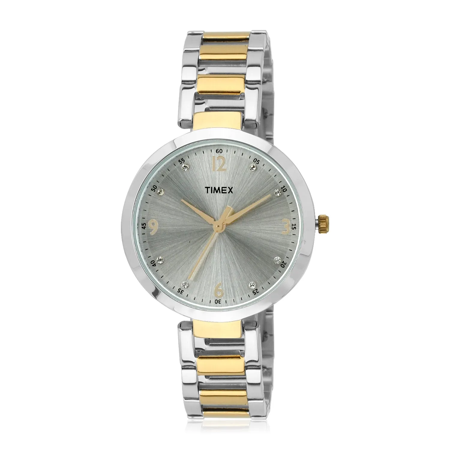 Timex Silver Dial Women Analog Watch - TW000X200