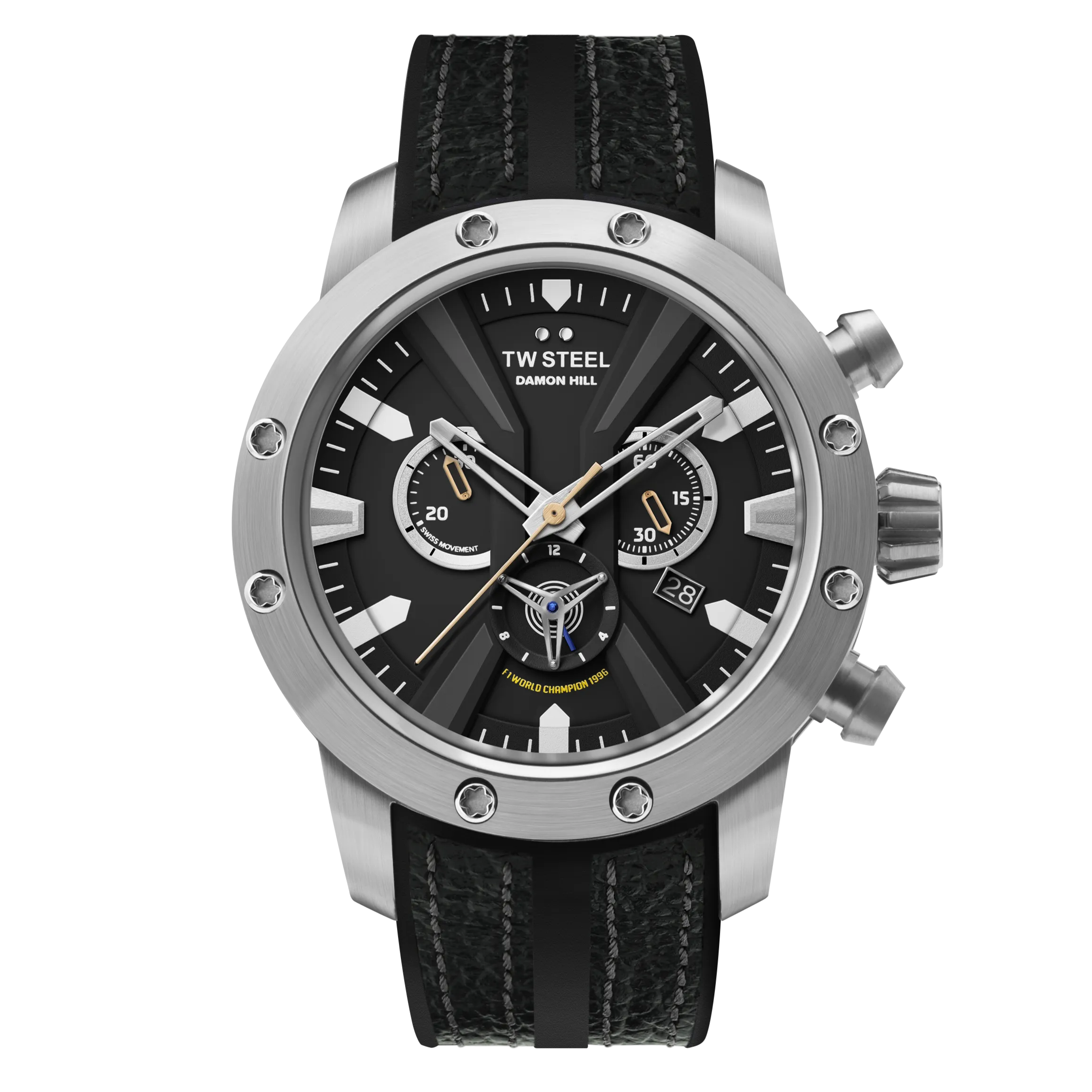 TW Steel Watch Grand Tech Chronograph Damon Hill Limited Edition GT15