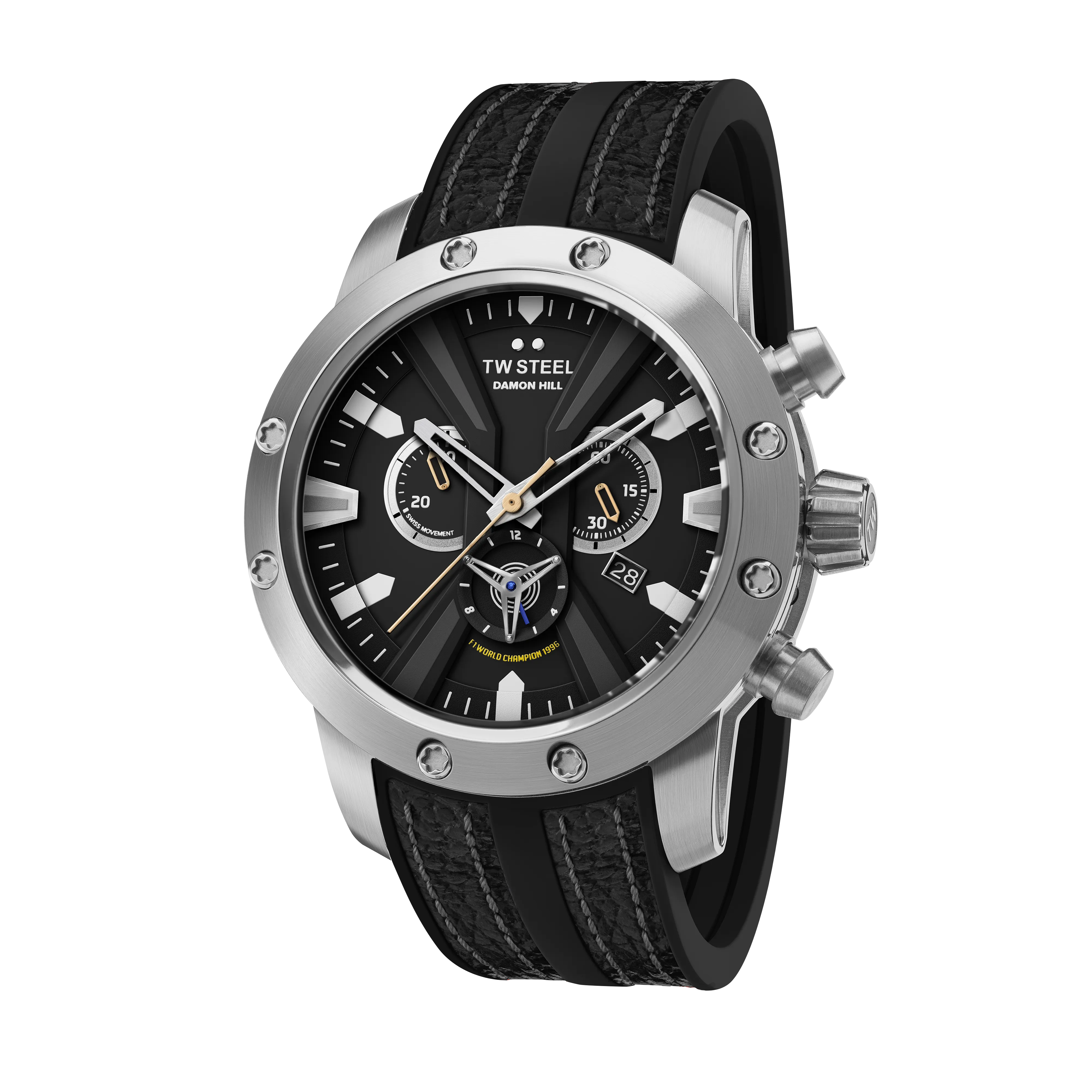 TW Steel Watch Grand Tech Chronograph Damon Hill Limited Edition GT15