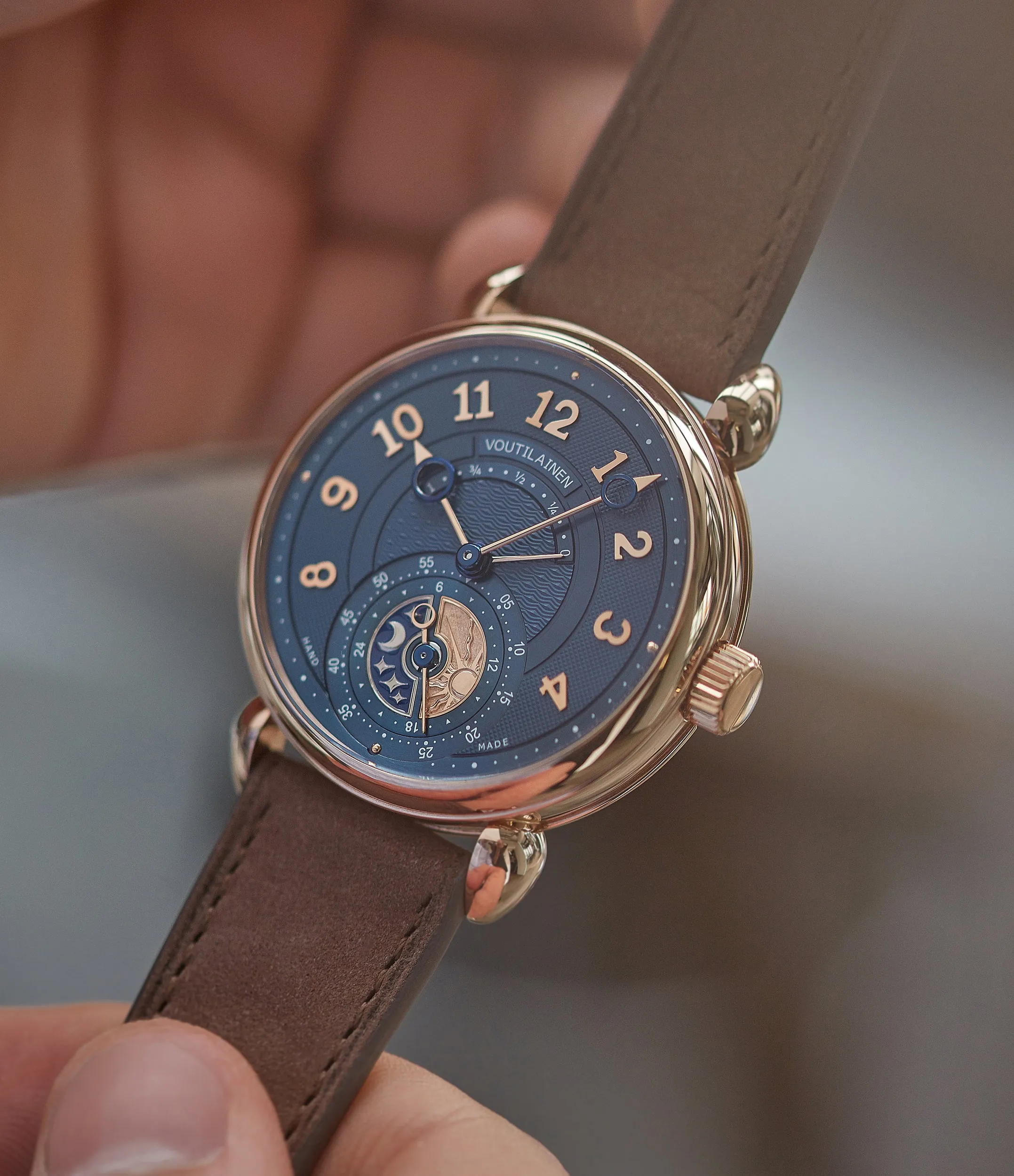 Unique Piece | Power-Reserve and GMT | Rose Gold