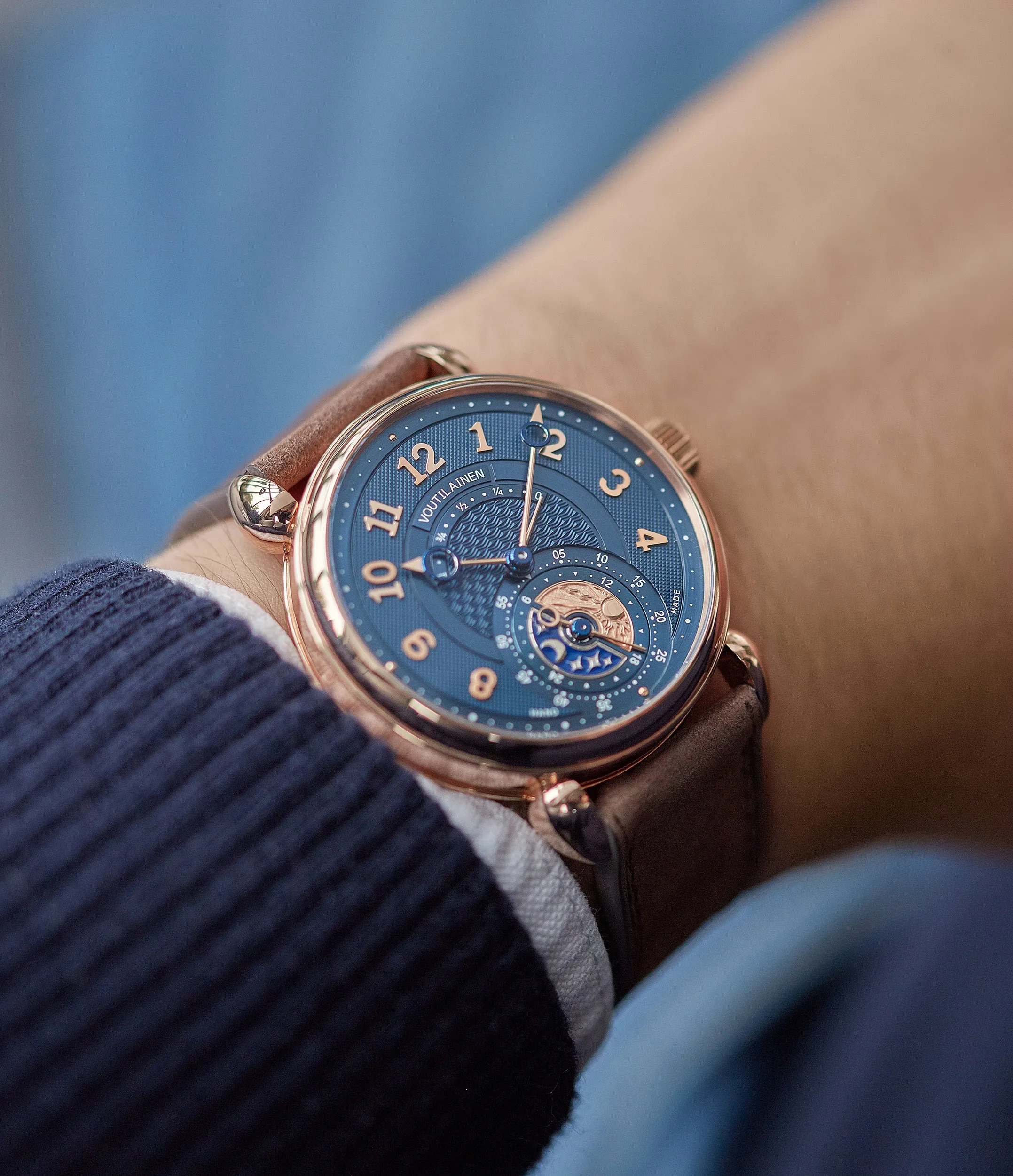 Unique Piece | Power-Reserve and GMT | Rose Gold