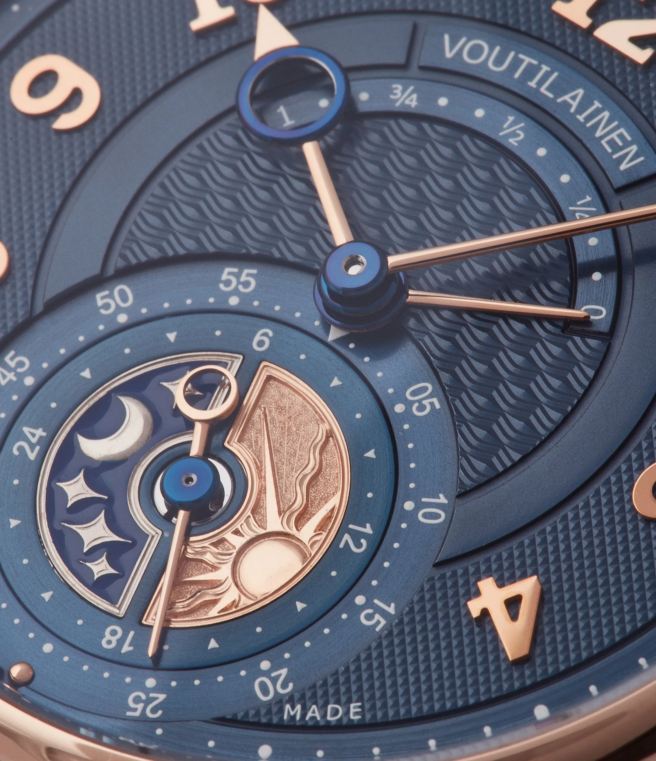 Unique Piece | Power-Reserve and GMT | Rose Gold