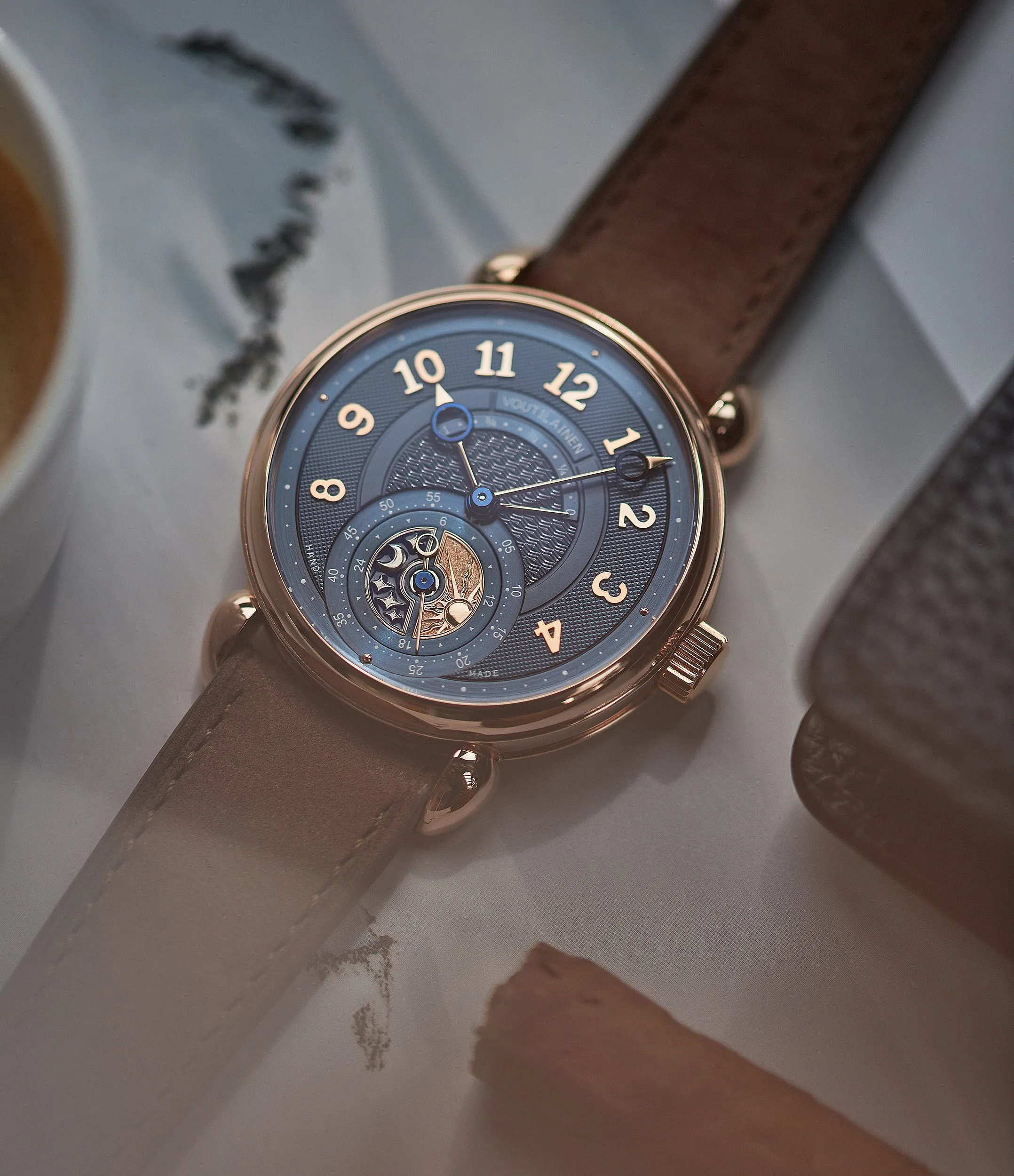 Unique Piece | Power-Reserve and GMT | Rose Gold