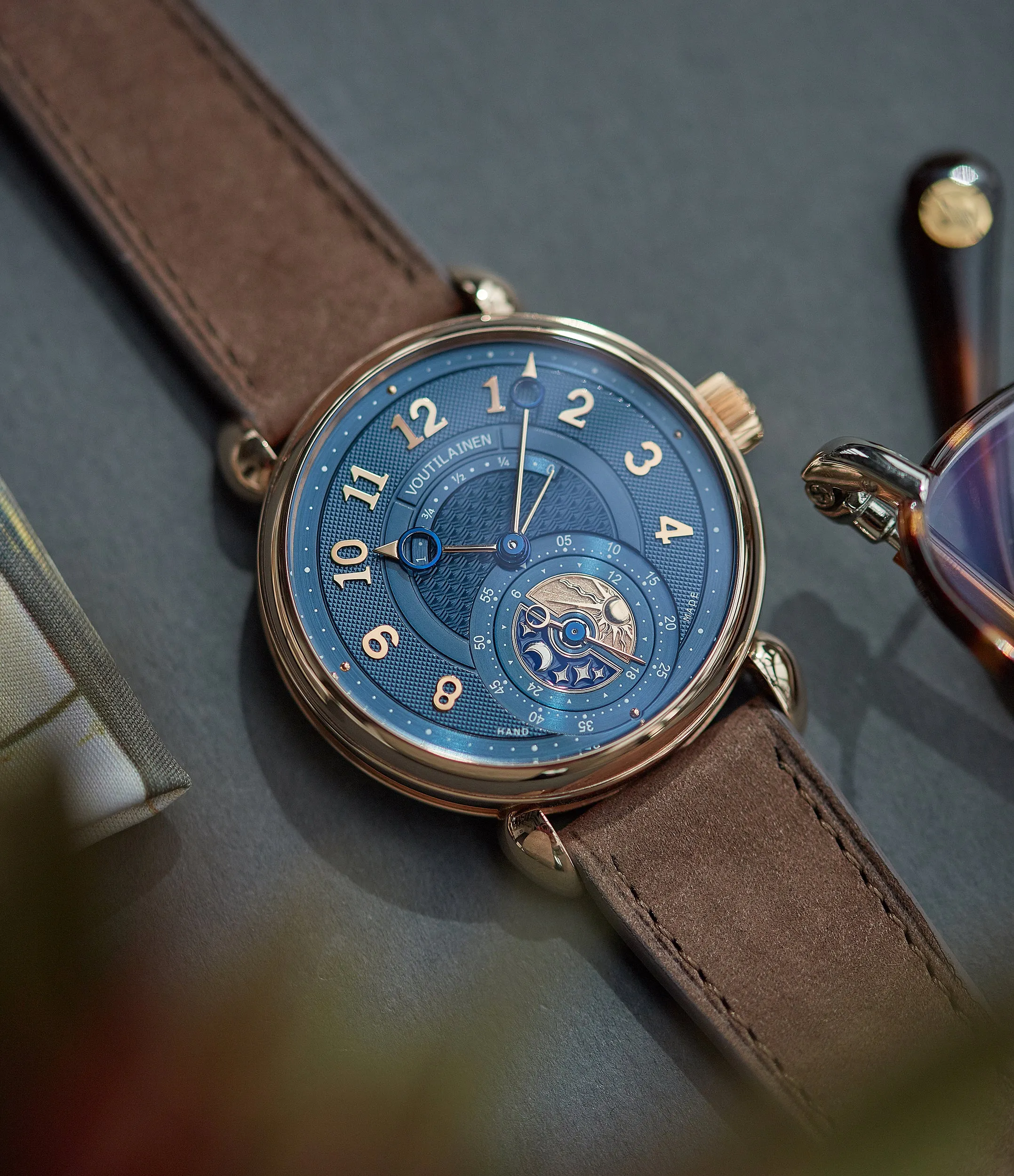 Unique Piece | Power-Reserve and GMT | Rose Gold