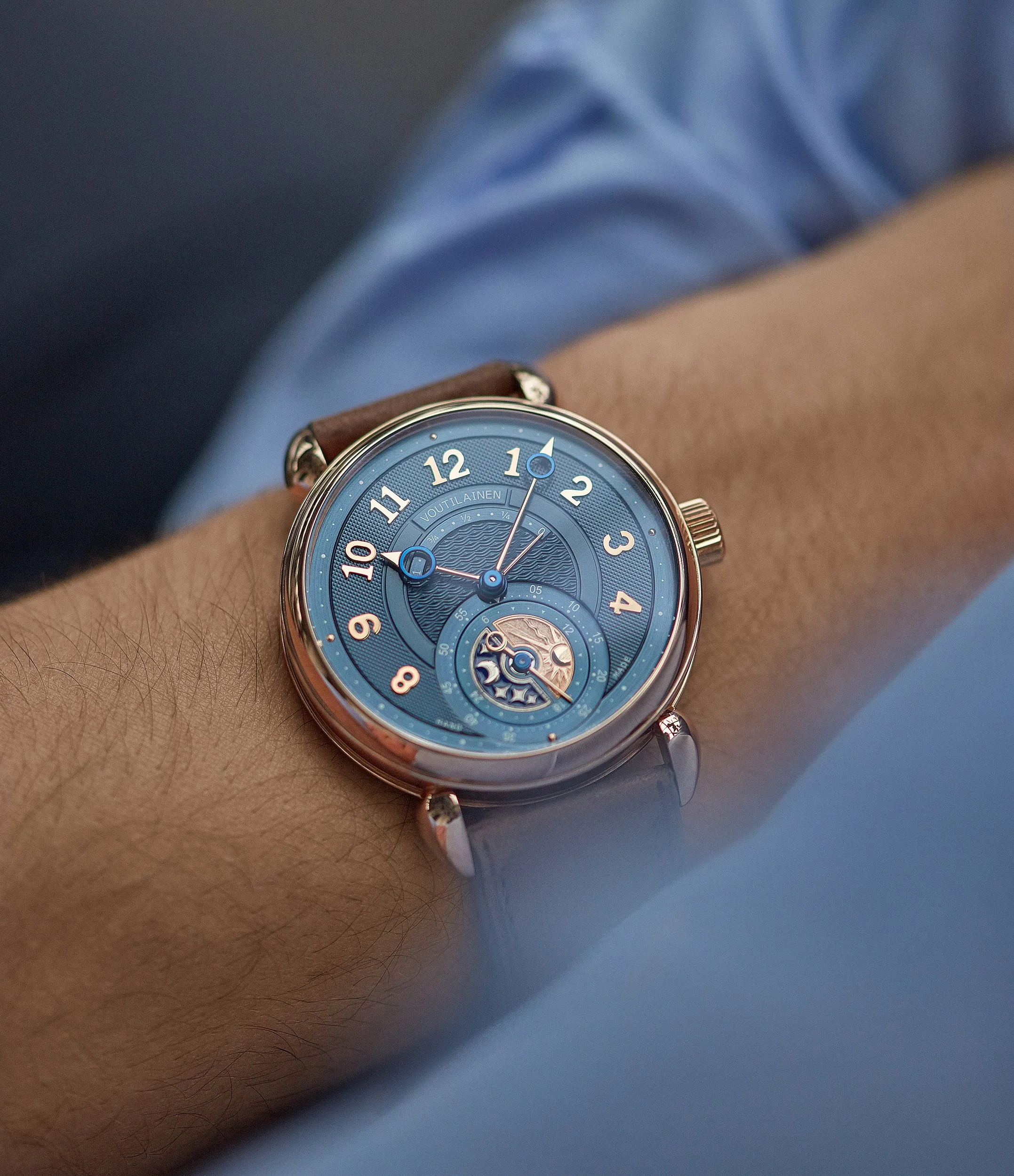 Unique Piece | Power-Reserve and GMT | Rose Gold