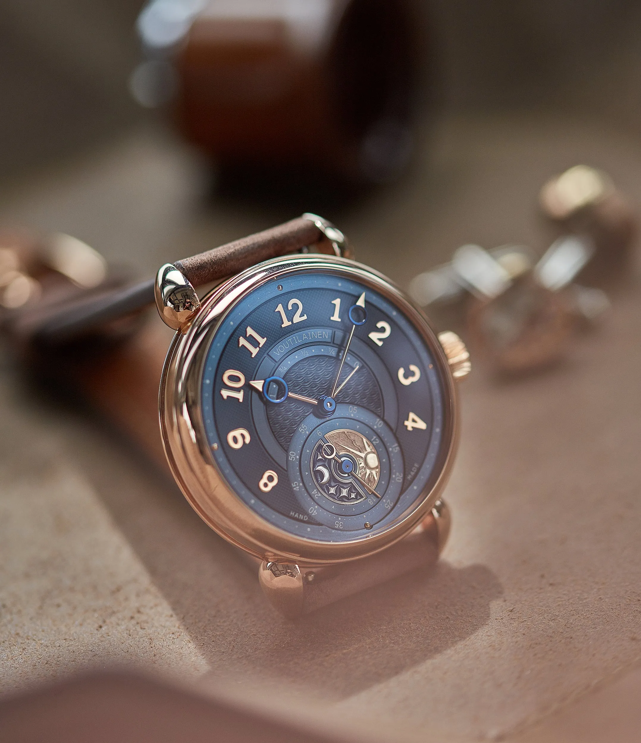 Unique Piece | Power-Reserve and GMT | Rose Gold