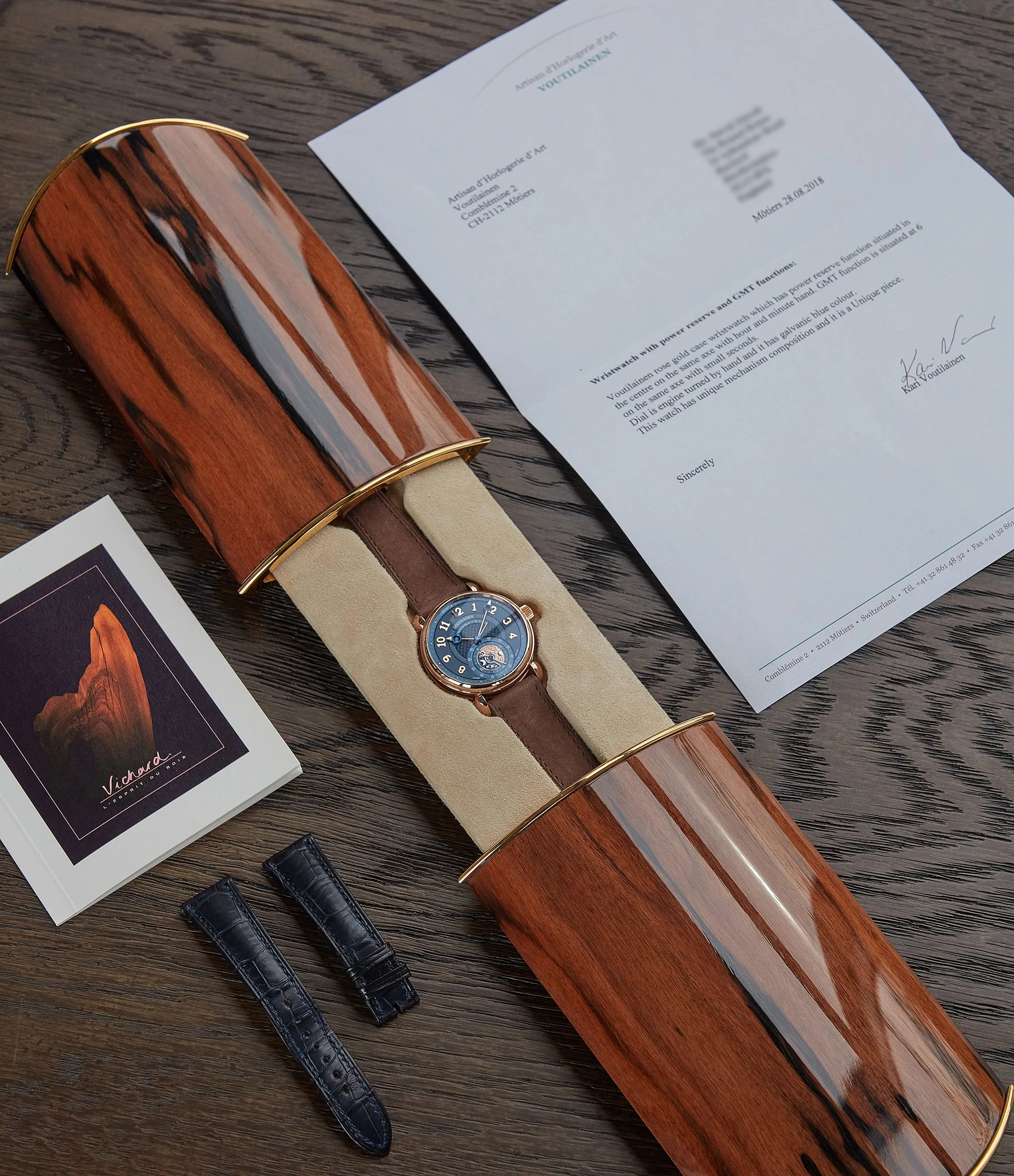 Unique Piece | Power-Reserve and GMT | Rose Gold