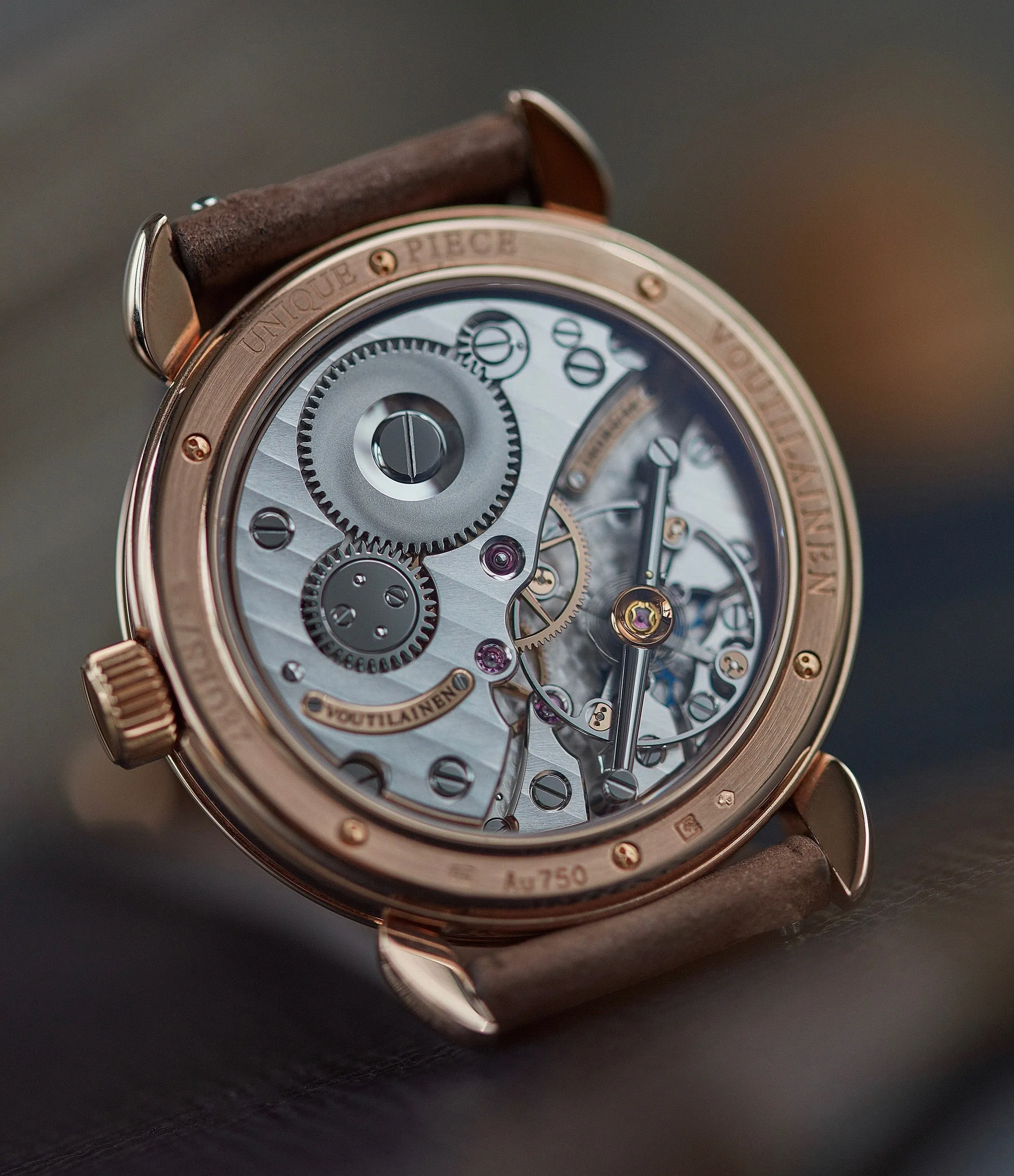 Unique Piece | Power-Reserve and GMT | Rose Gold