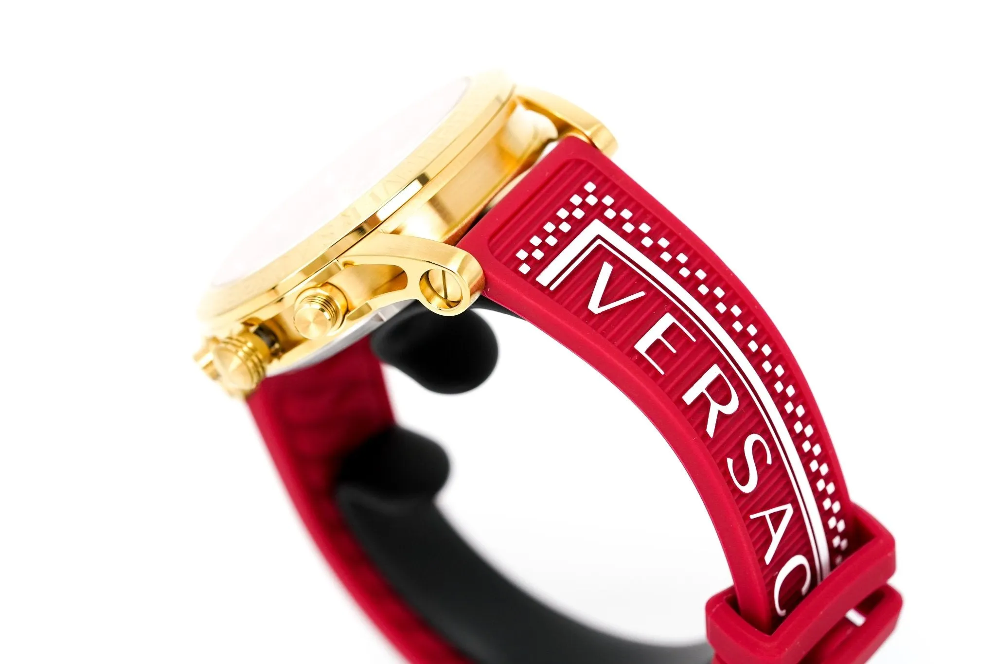 Versace Ladies Watch Sport Tech 40mm Red Gold VEKB00322