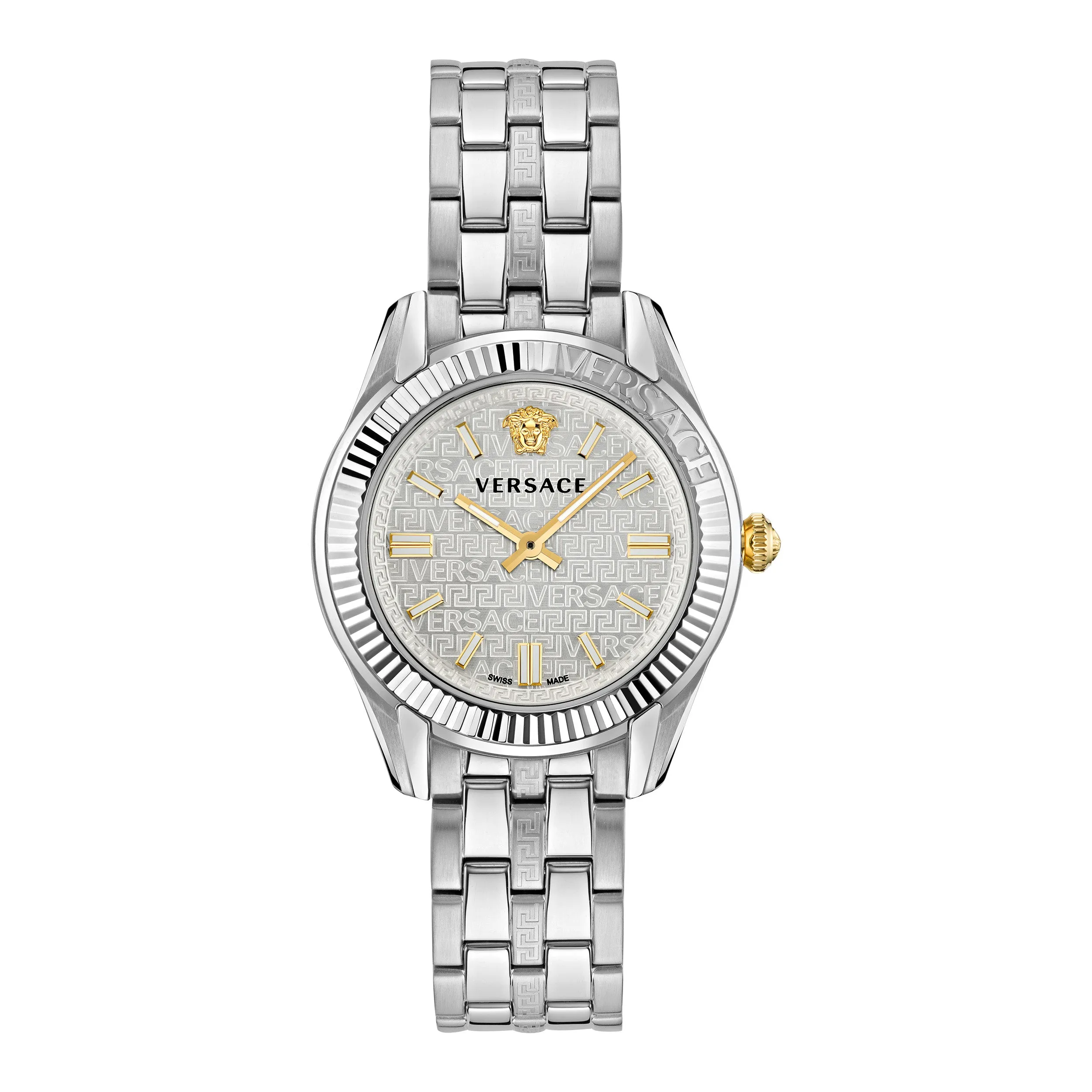 Versace White-silver Dial Women Watch - Ve6C00323
